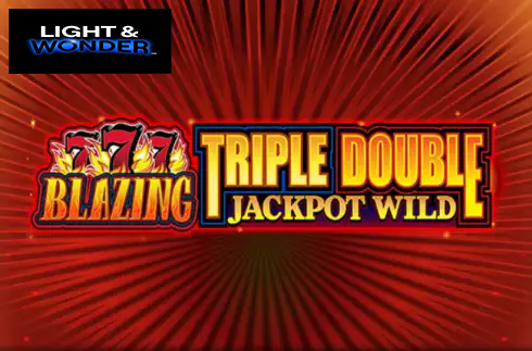 Blazing 777 Triple Double Jackpot Wild